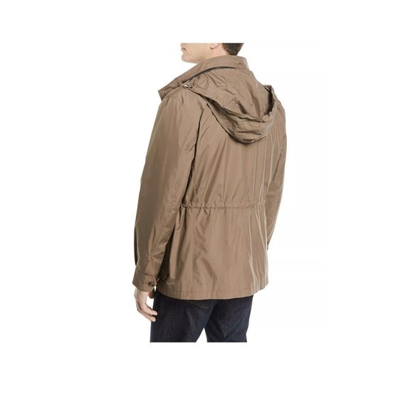 Peter Millar Discovery All-Weather Jacket/Pack-Away Hood In Brown XL $798 (F3) - Picture 3 of 12